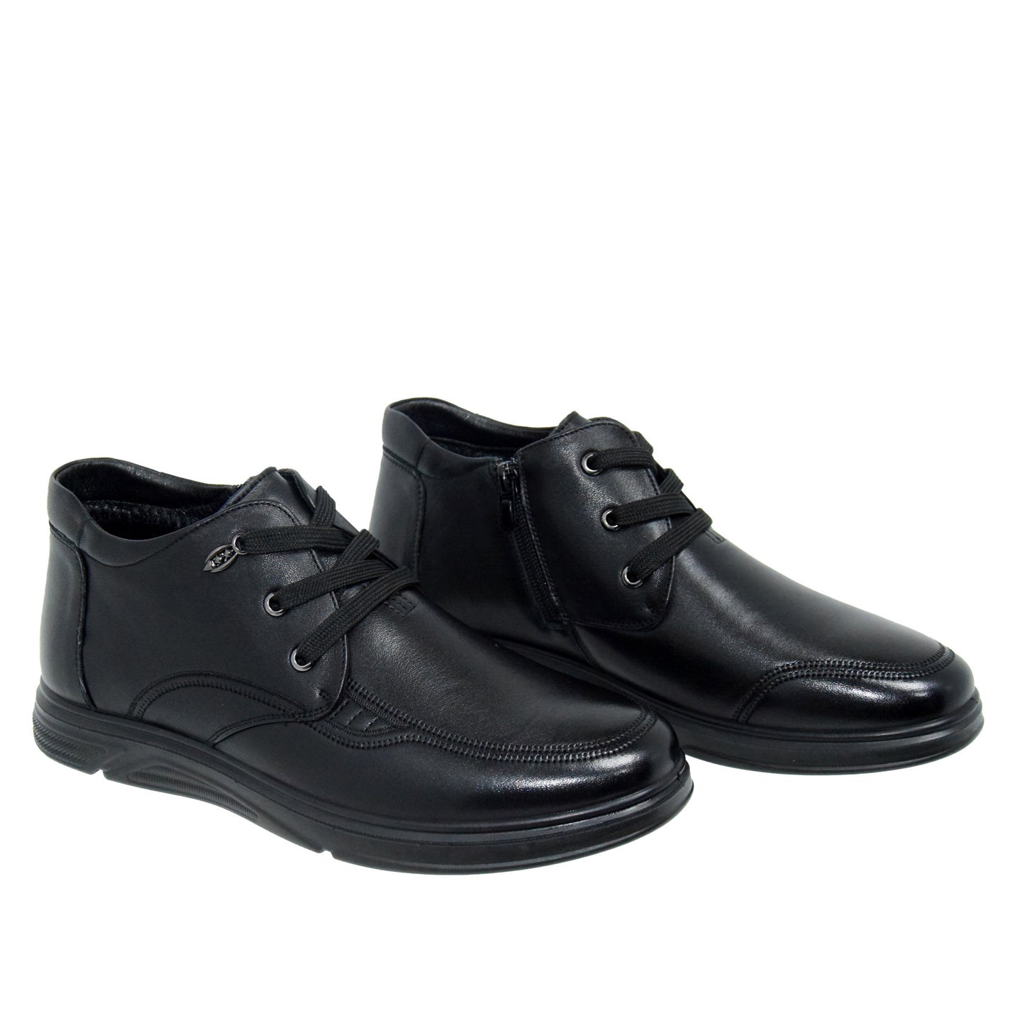 GHETE CASUAL BARBATI MELS 10706 NEGRE