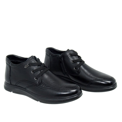 GHETE CASUAL BARBATI MELS 10706 NEGRE
