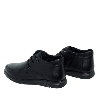 GHETE CASUAL BARBATI MELS 10706 NEGRE