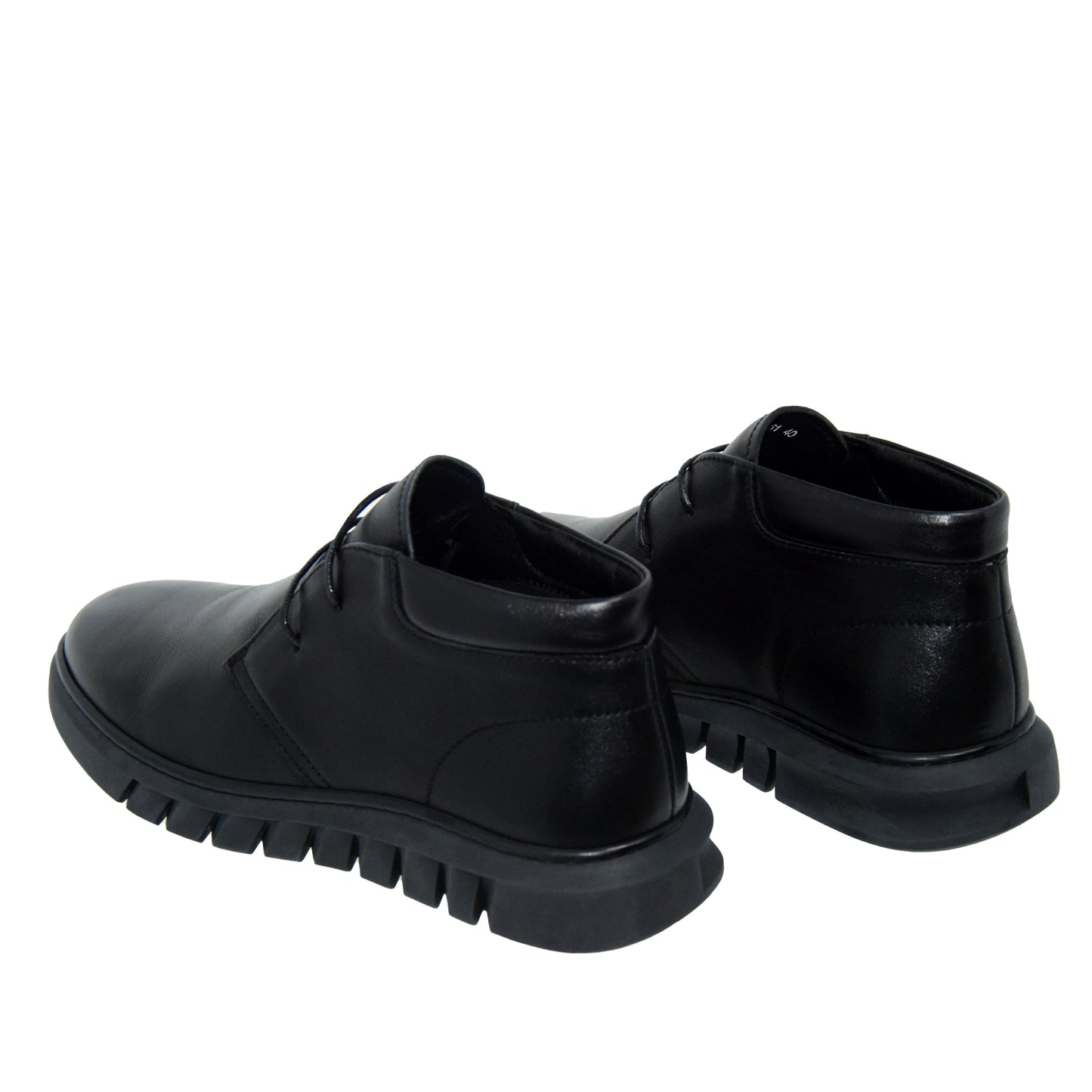 GHETE CASUAL BARBATI MELS K1261 NEGRE