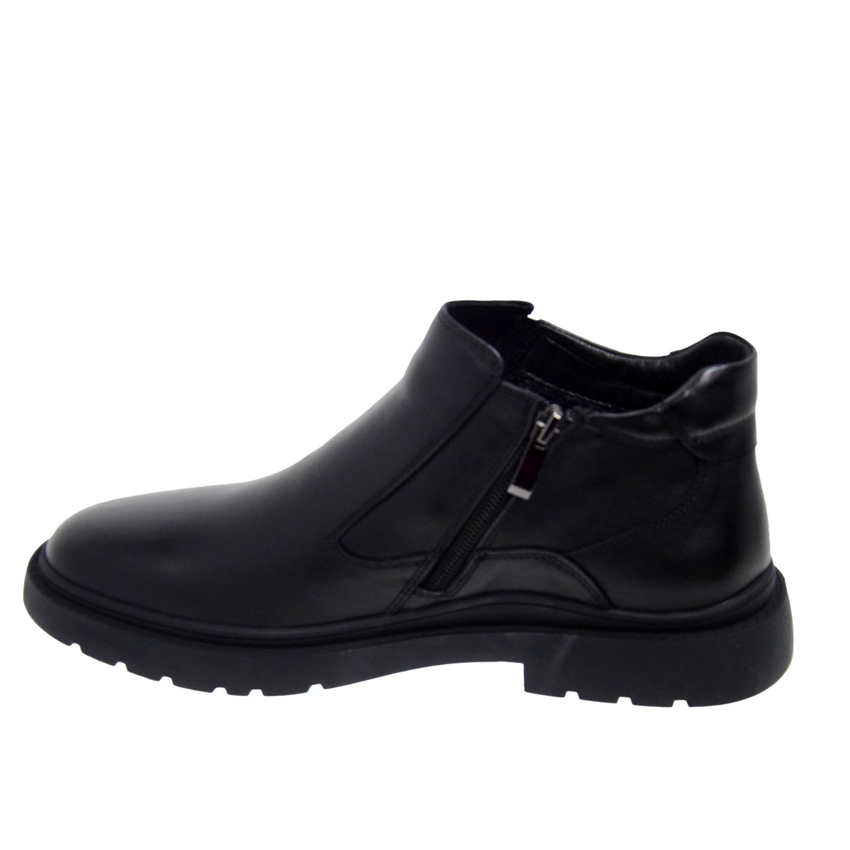 GHETE CASUAL BARBATI MELS W2096-2 NEGRE - imagine 4