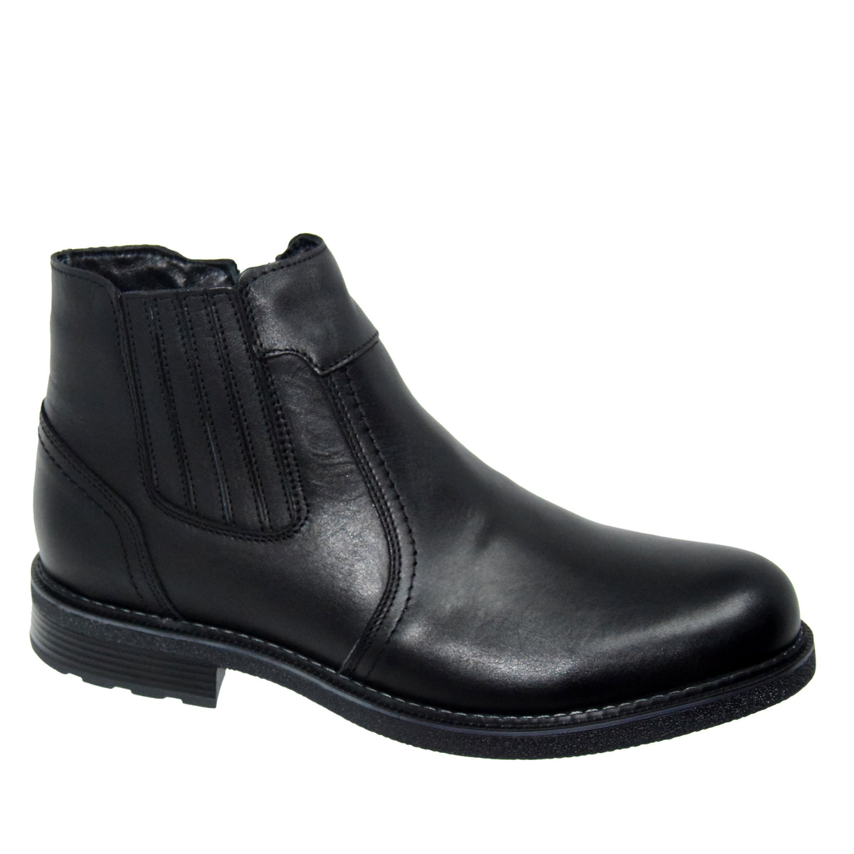 GHETE CASUAL BARBATI NICOLIS 41102 NEGRE - imagine 2