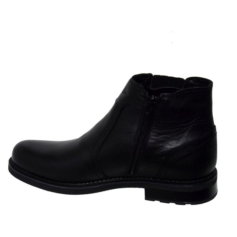 GHETE CASUAL BARBATI NICOLIS 41102 NEGRE - imagine 4