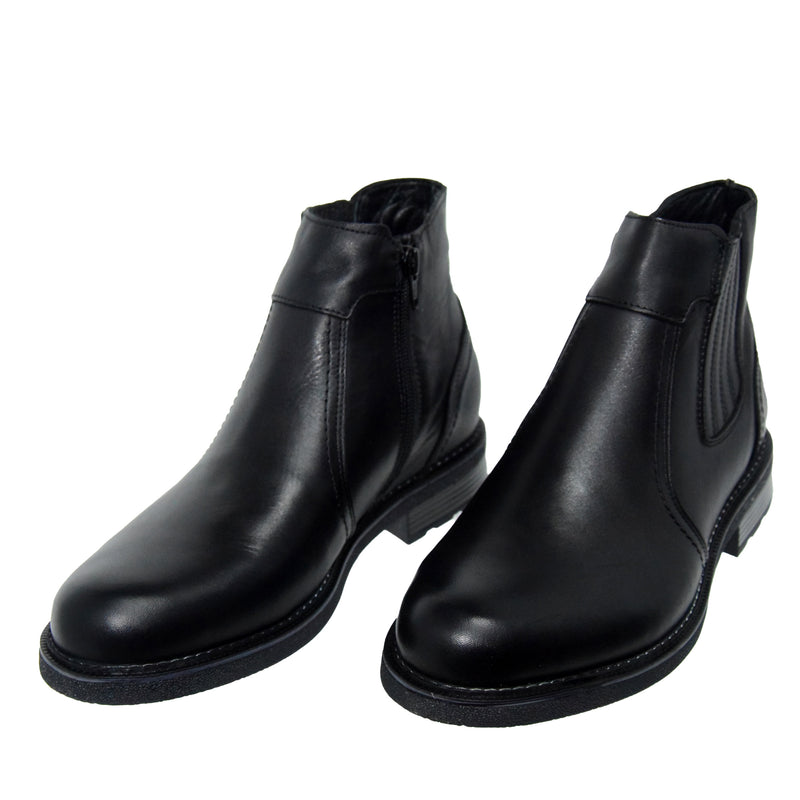 GHETE CASUAL BARBATI NICOLIS 41102 NEGRE - imagine 5