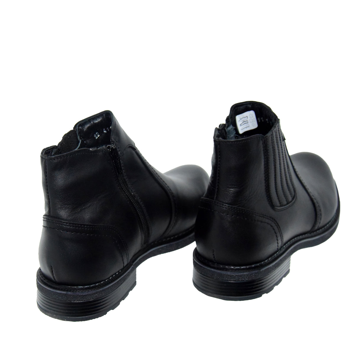 GHETE CASUAL BARBATI NICOLIS 41102 NEGRE - imagine 8