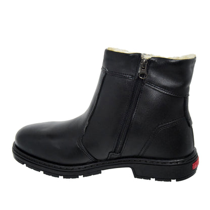 GHETE CASUAL BARBATI PEGADA 181691-02 NEGRE