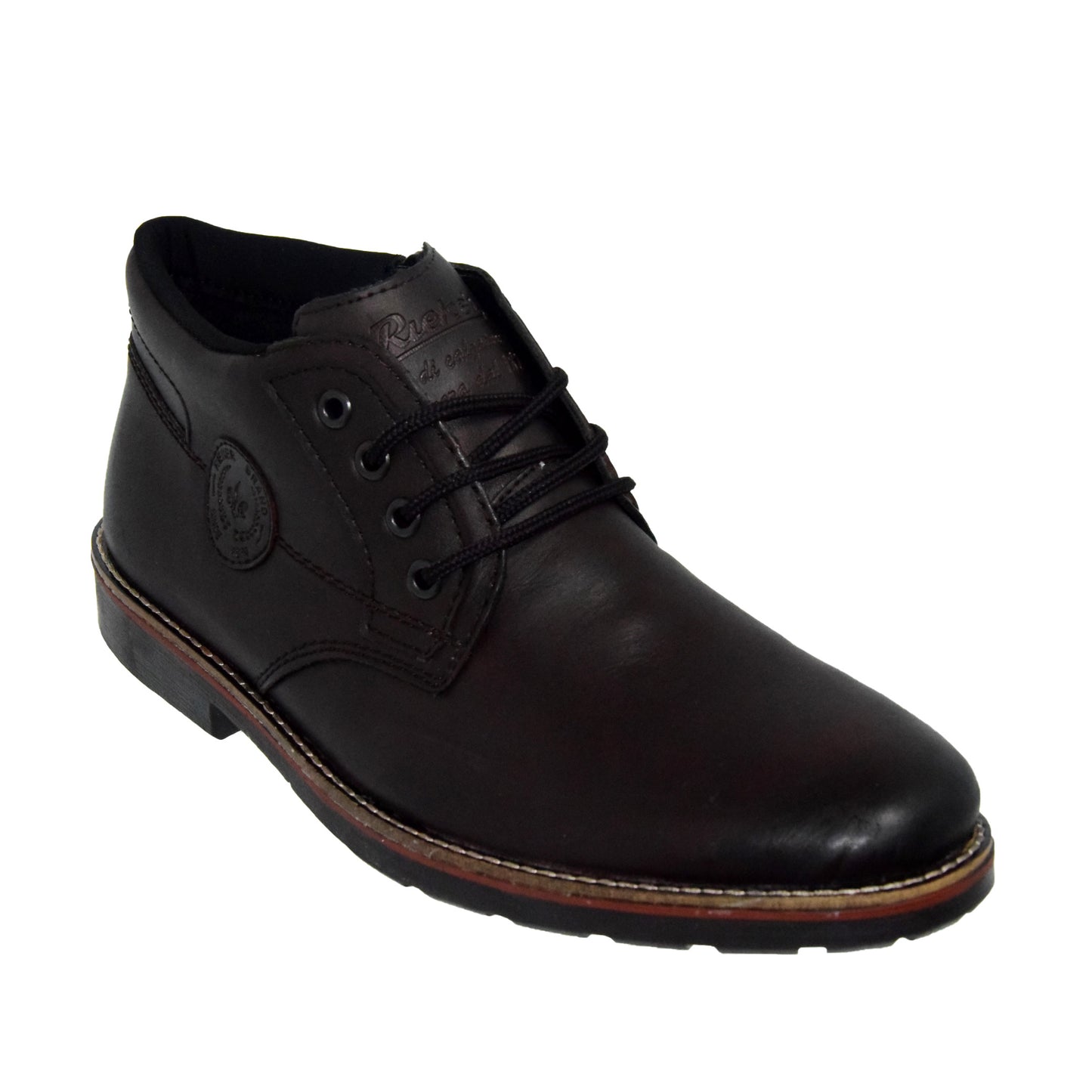 GHETE CASUAL BARBATI RIEKER 15339-25 MARO