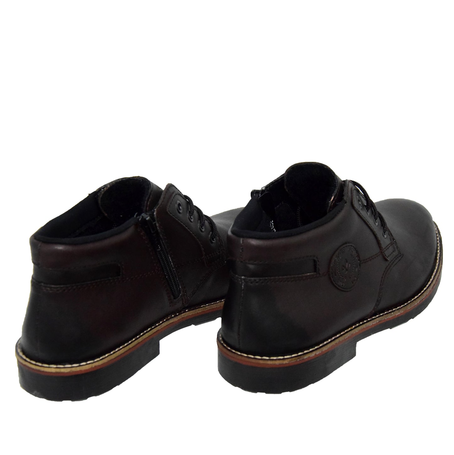 GHETE CASUAL BARBATI RIEKER 15339-25 MARO