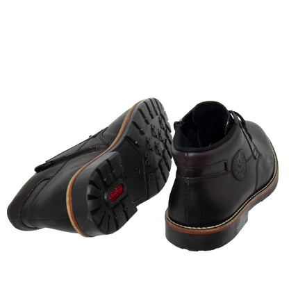 GHETE CASUAL BARBATI RIEKER 15339-25 MARO