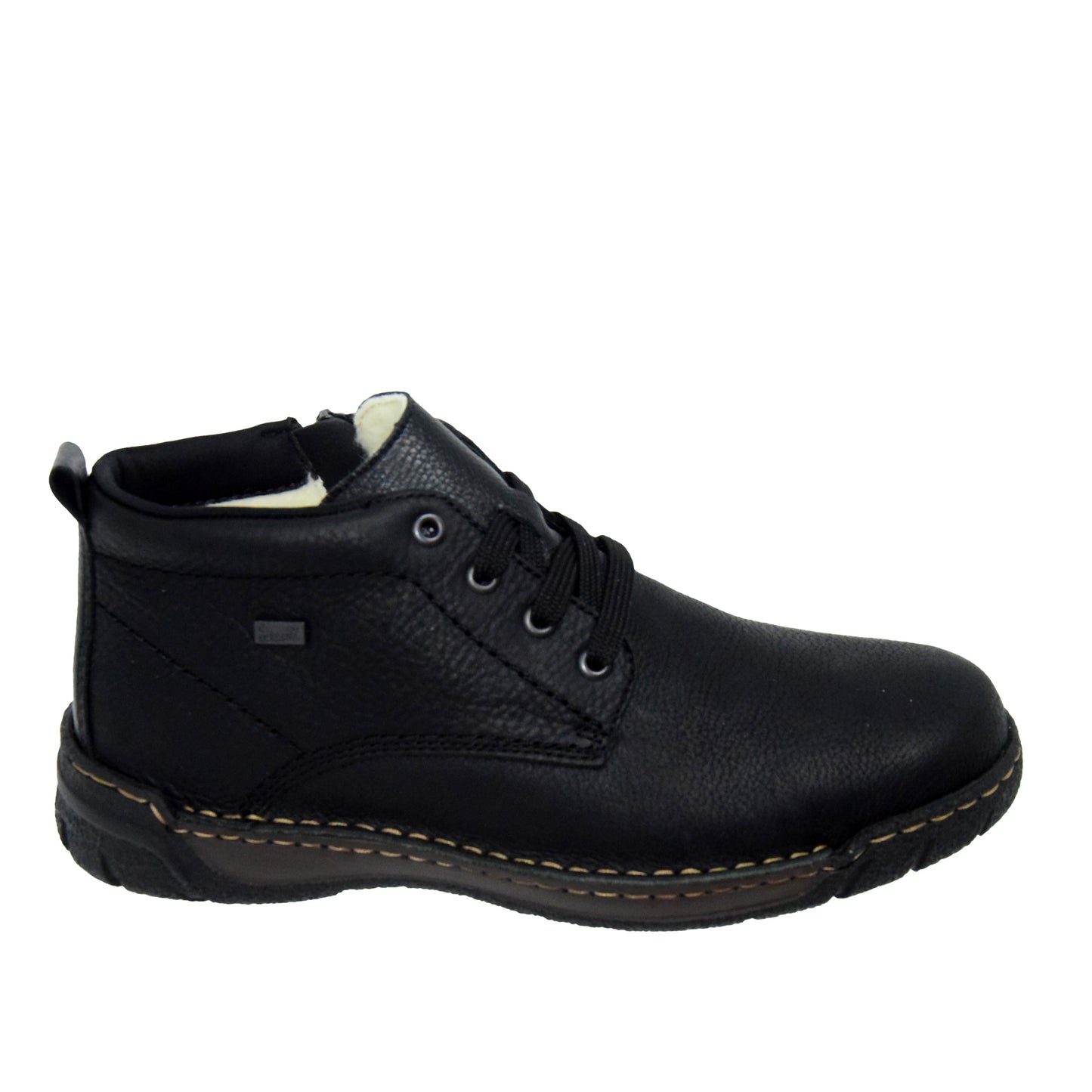 GHETE CASUAL BARBATI RIEKER B0347-00 NEGRE