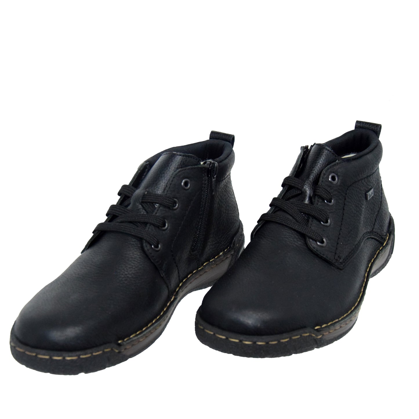 GHETE CASUAL BARBATI RIEKER B0347-00 NEGRE