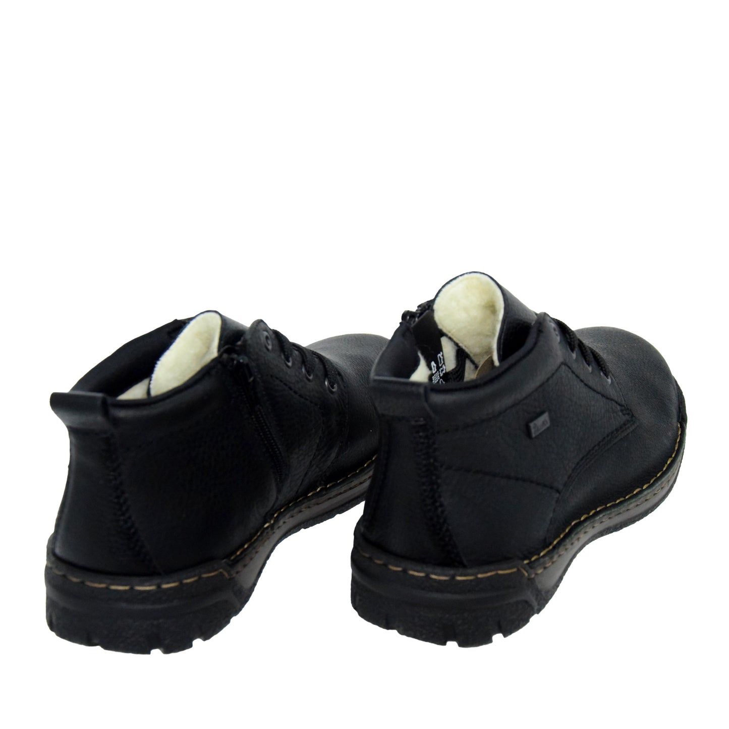 GHETE CASUAL BARBATI RIEKER B0347-00 NEGRE