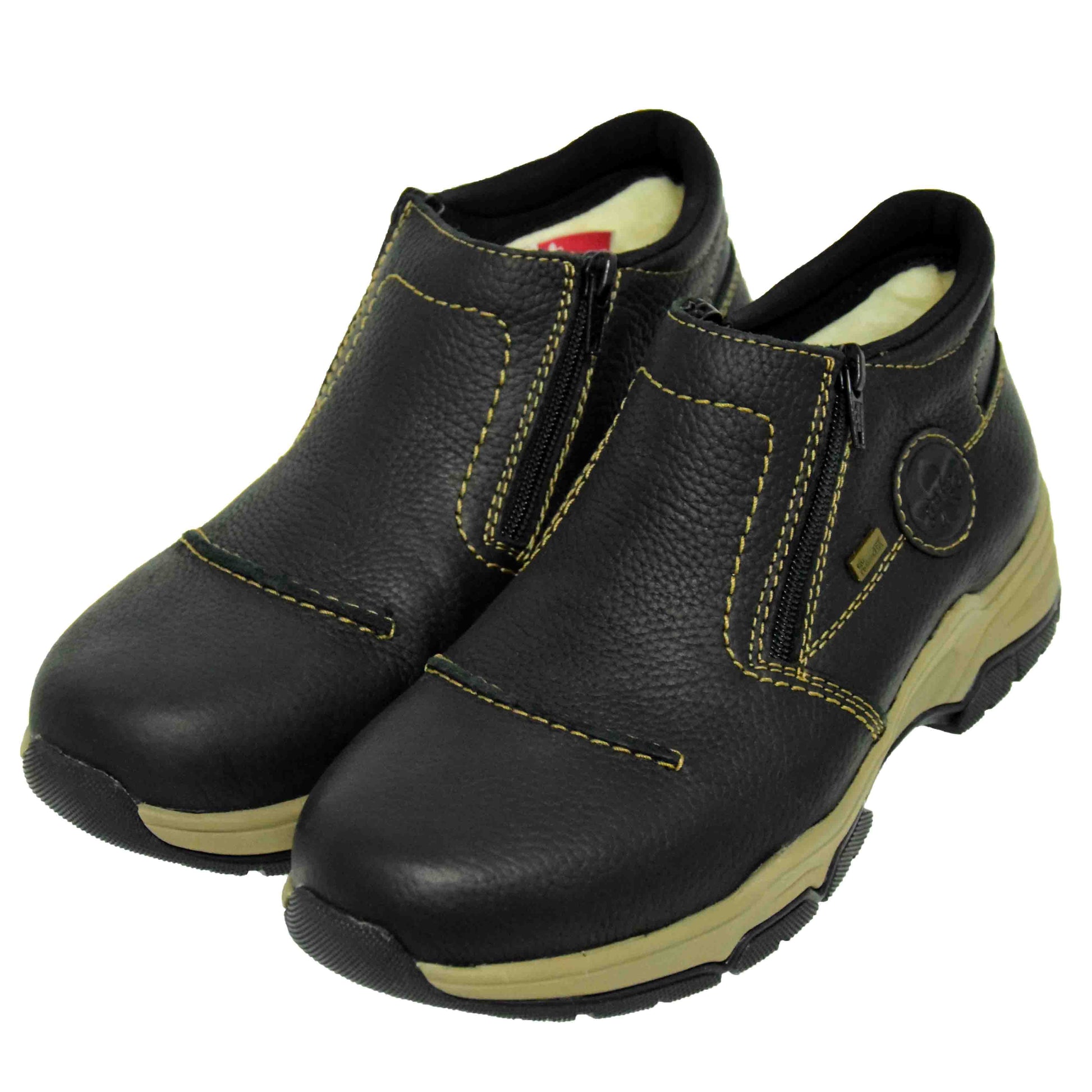 GHETE CASUAL BARBATI RIEKER RI338 - totalpantofi