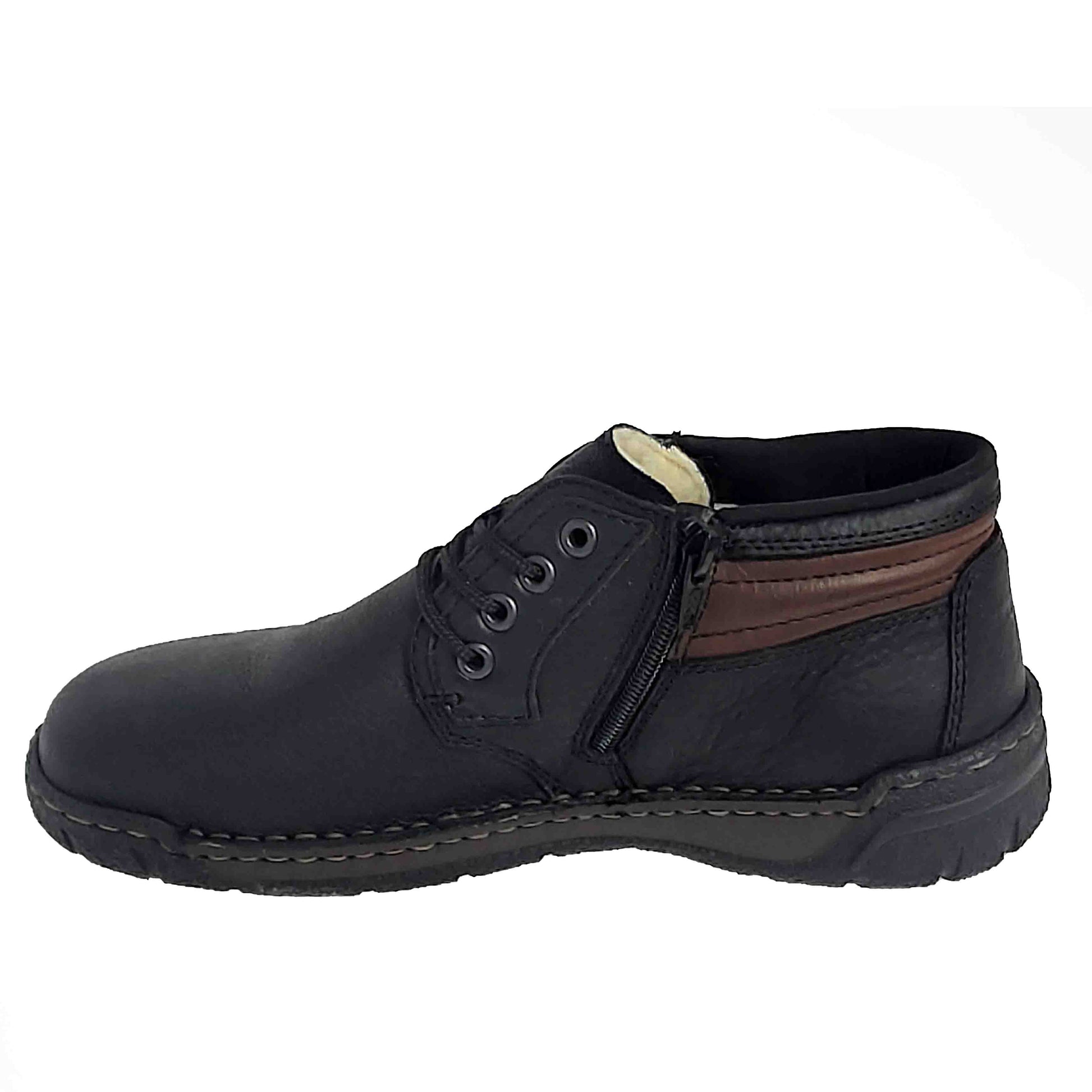 GHETE CASUAL BĂRBAȚI RIEKER RI409 - totalpantofi