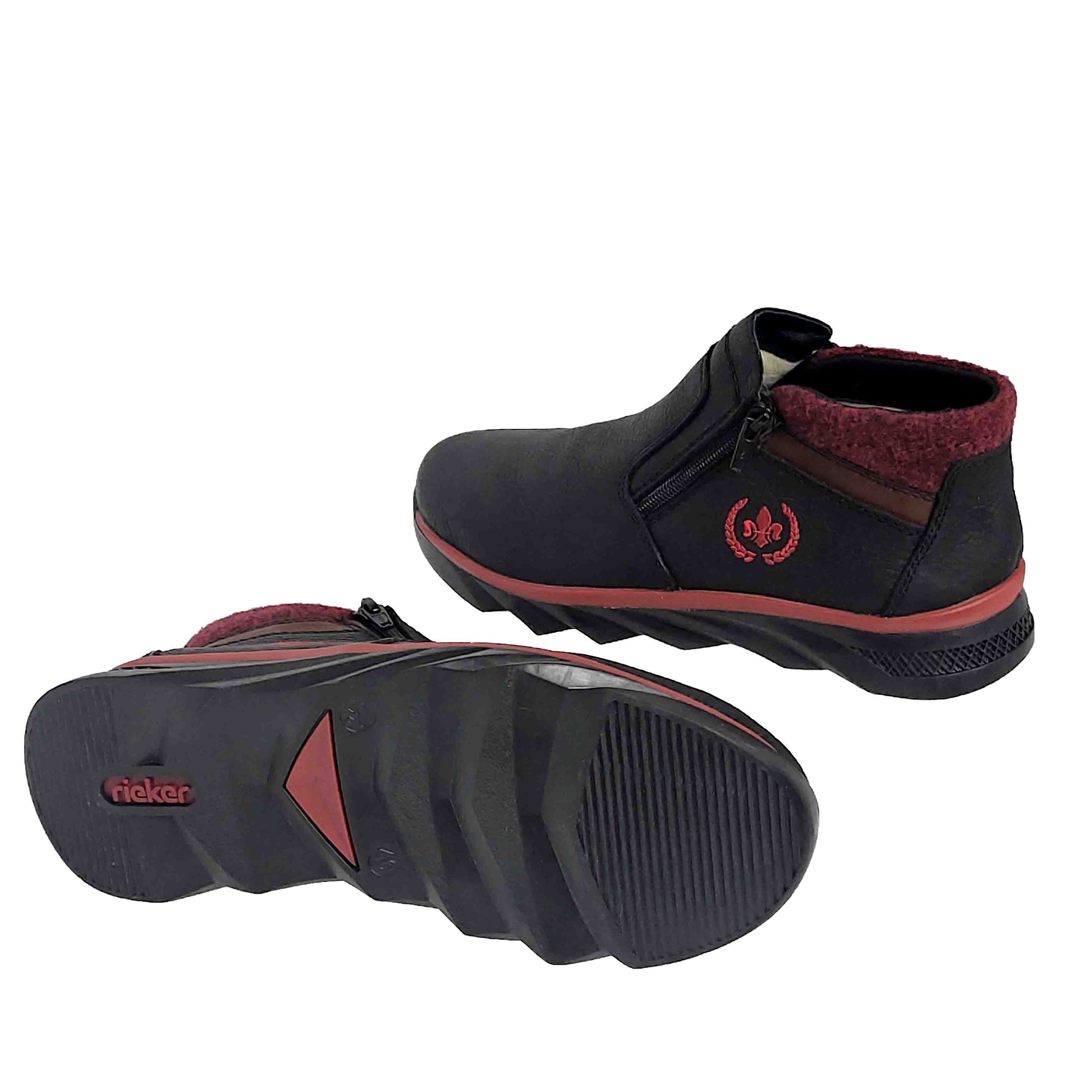 GHETE CASUAL BĂRBAȚI RIEKER RI410 - totalpantofi