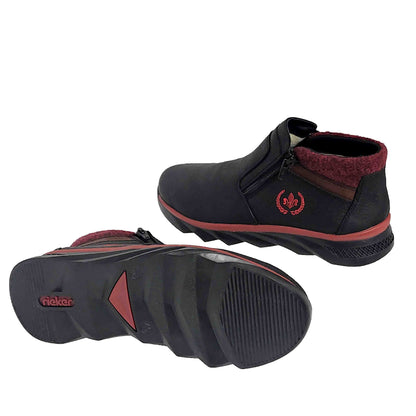 GHETE CASUAL BĂRBAȚI RIEKER RI410 - totalpantofi