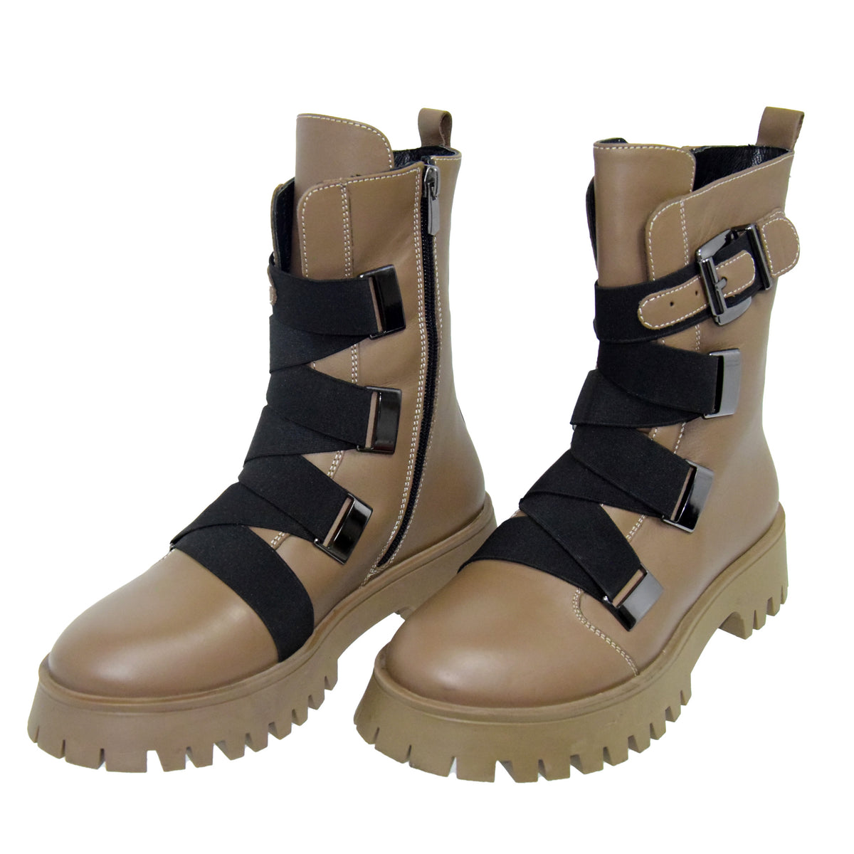 GHETE CASUAL DAMA ANNA VIOTTI D19-5006 GREJ - imagine 5