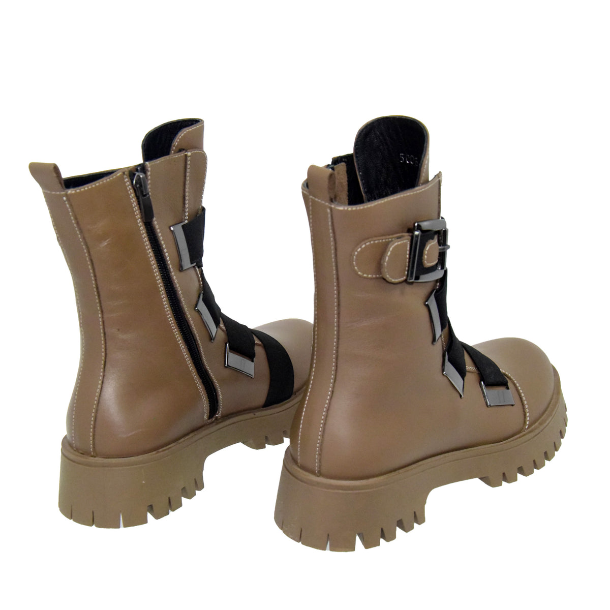 GHETE CASUAL DAMA ANNA VIOTTI D19-5006 GREJ - imagine 8
