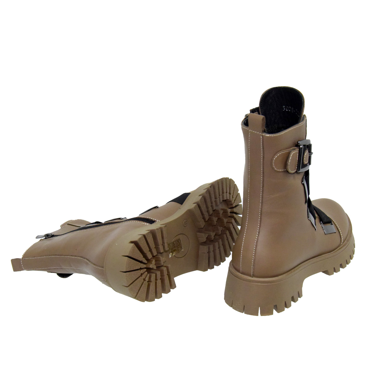 GHETE CASUAL DAMA ANNA VIOTTI D19-5006 GREJ - imagine 9
