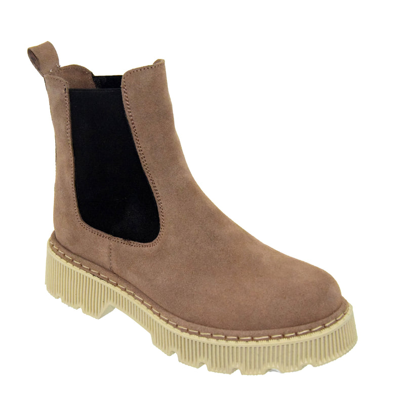 GHETE CASUAL DAMA ANNA VIOTTI D44-4468 BEJ - imagine 2