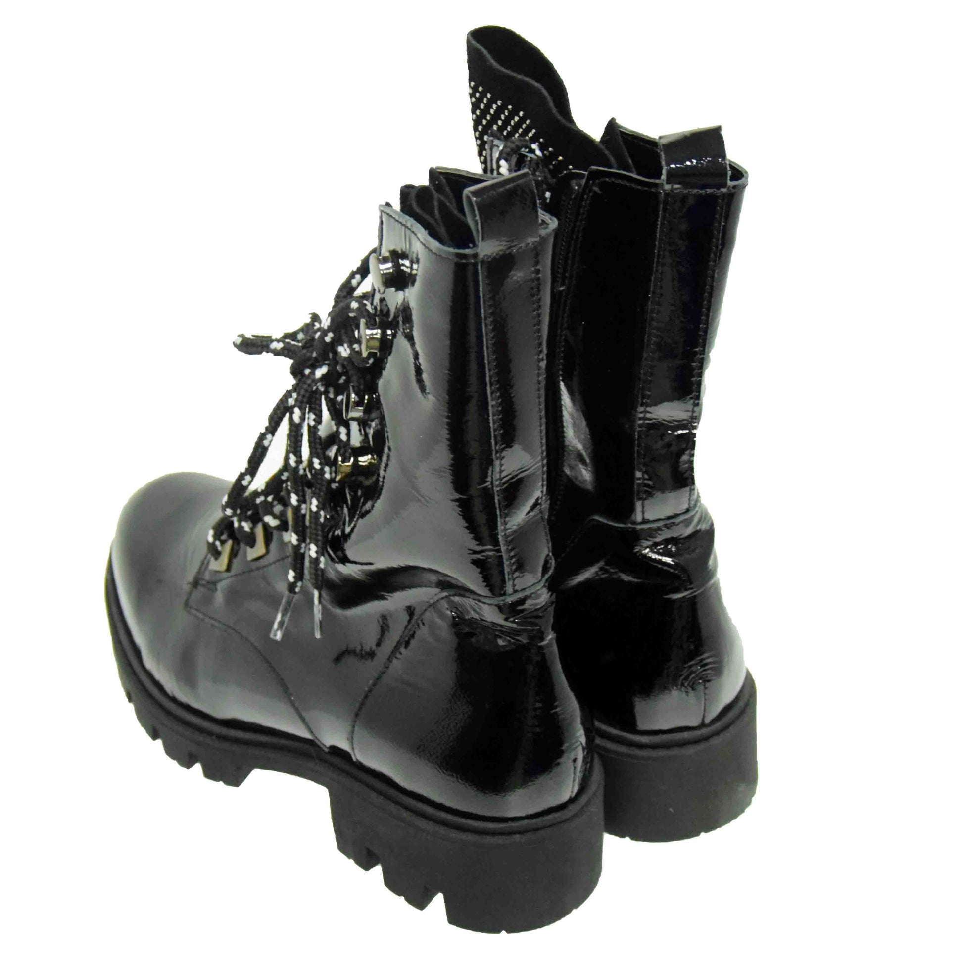 GHETE CASUAL DAMA BRAND ROMANESC E106P - totalpantofi