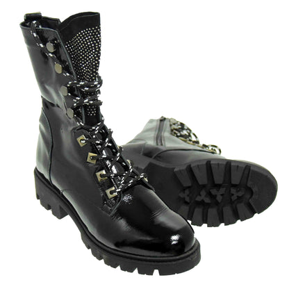 GHETE CASUAL DAMA BRAND ROMANESC E106P - totalpantofi