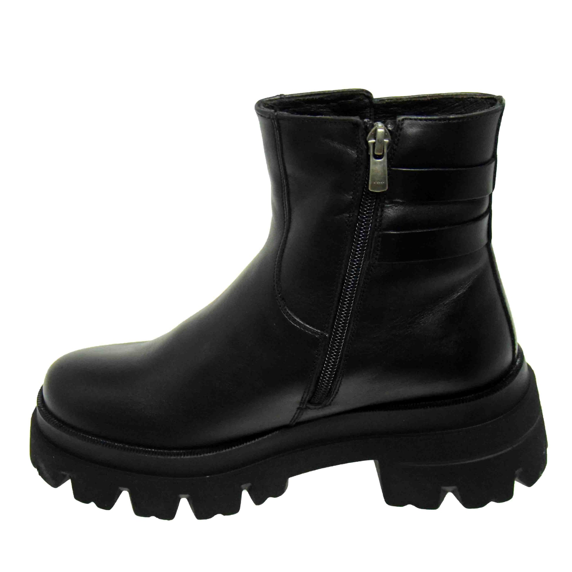 GHETE CASUAL DAMA BRAND ROMÂNESC E178N - totalpantofi