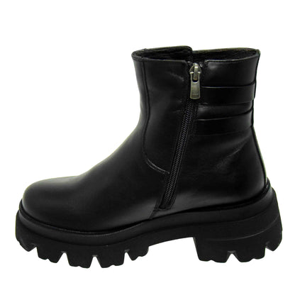 GHETE CASUAL DAMA BRAND ROMÂNESC E178N - totalpantofi