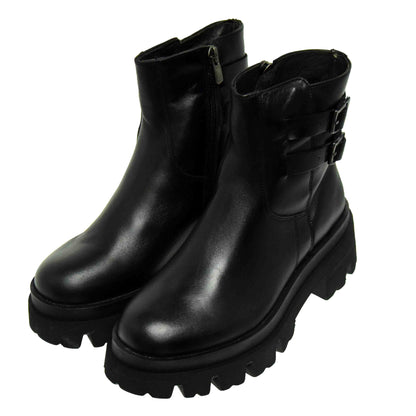 GHETE CASUAL DAMA BRAND ROMÂNESC E178N - totalpantofi