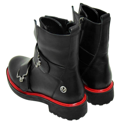 GHETE CASUAL DAMA BRAND ROMANESC I131G - totalpantofi