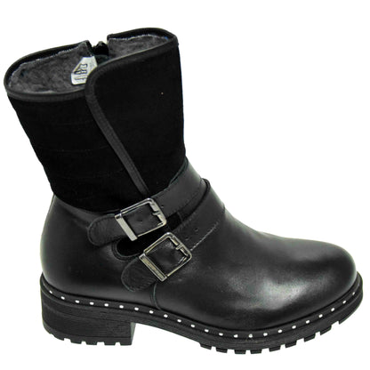 GHETE CASUAL DAMA BRAND ROMANESC I143N - totalpantofi