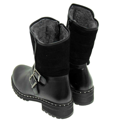 GHETE CASUAL DAMA BRAND ROMANESC I143N - totalpantofi