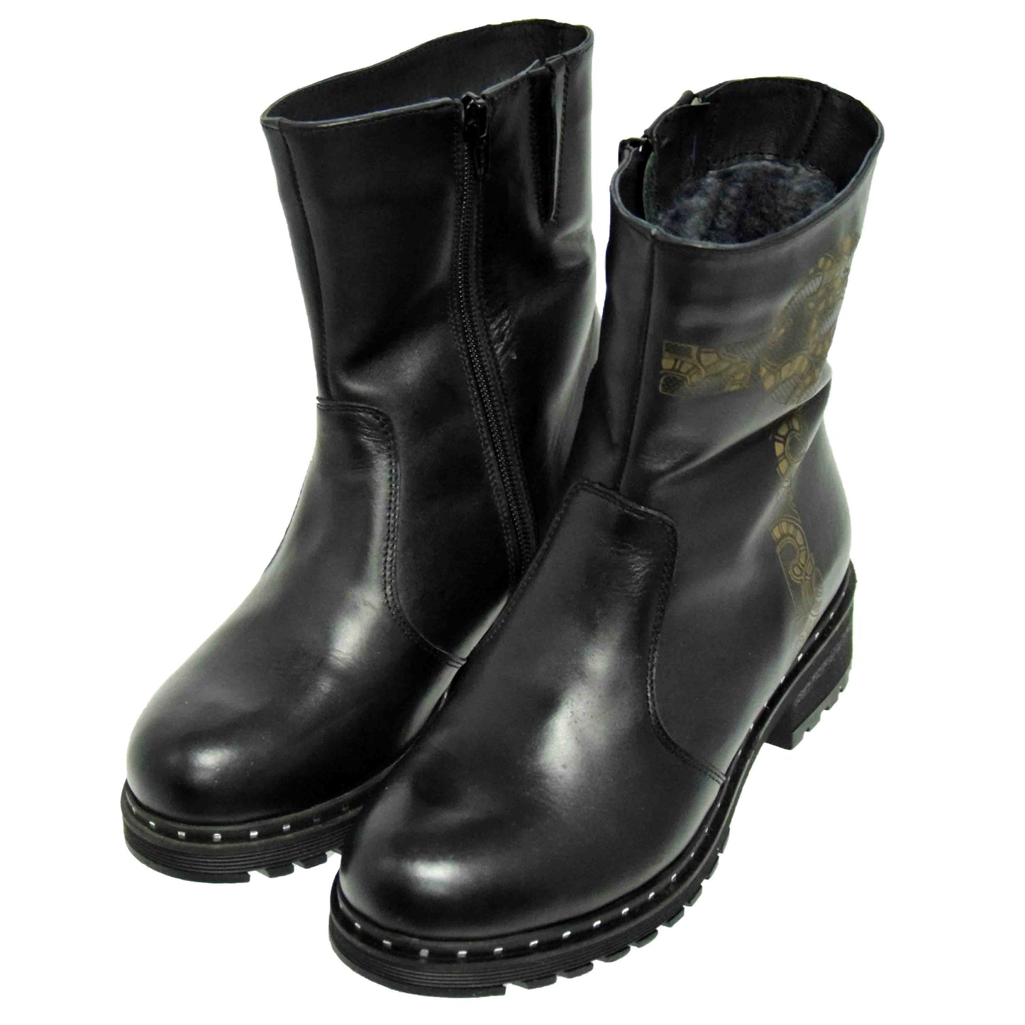 GHETE CASUAL DAMA BRAND ROMANESC I181N - totalpantofi