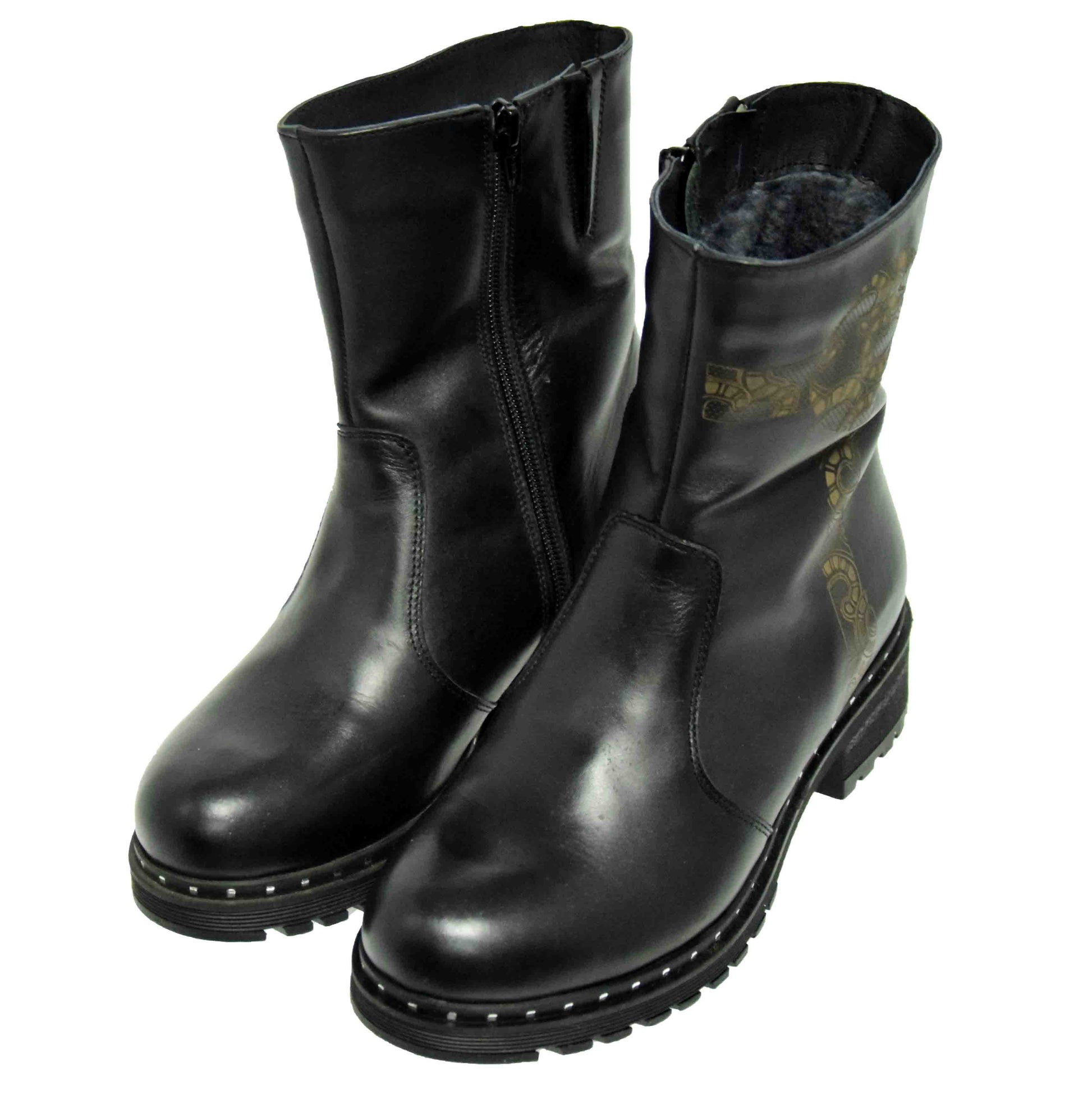 GHETE CASUAL DAMA BRAND ROMANESC I181N - totalpantofi
