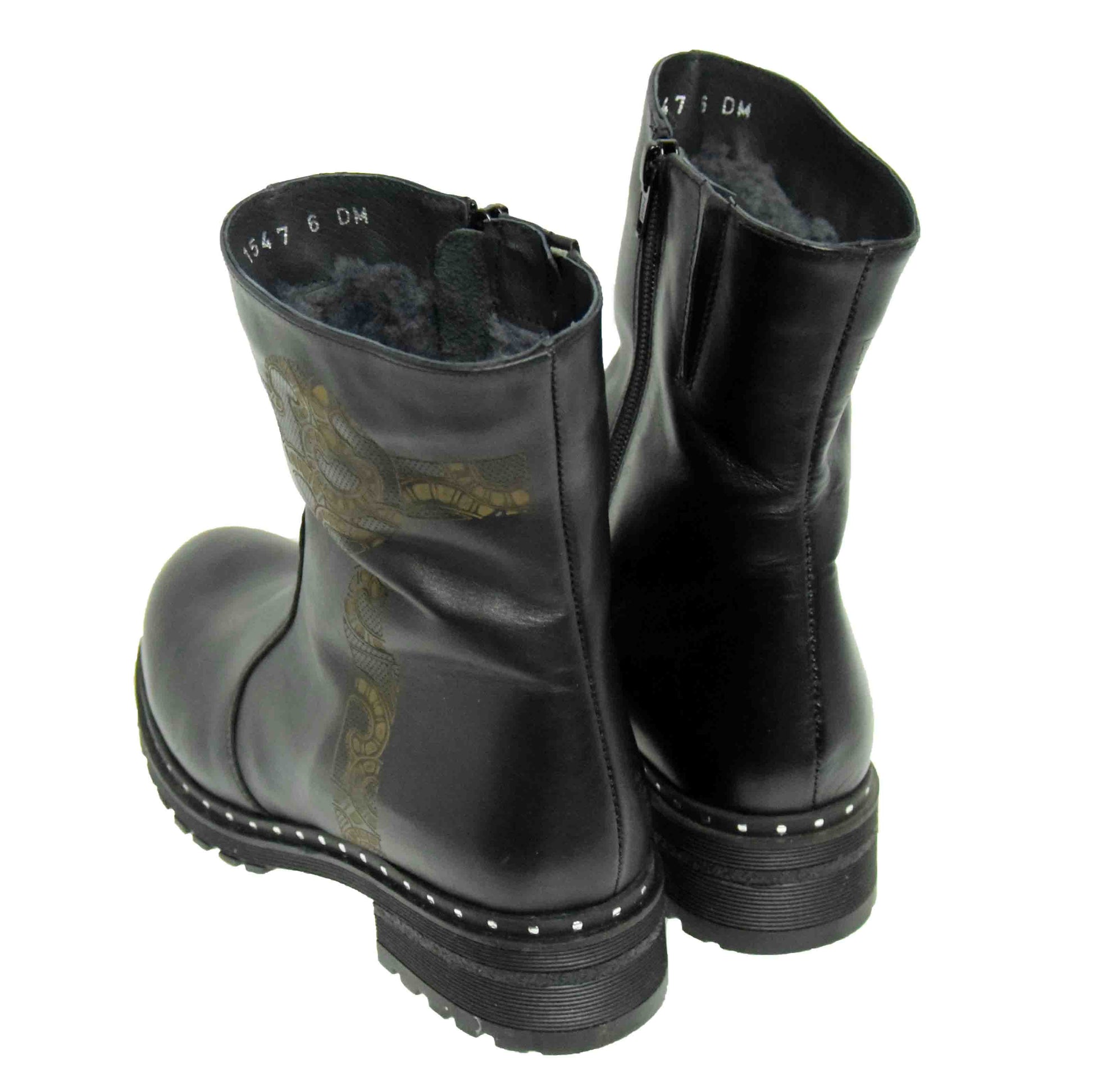 GHETE CASUAL DAMA BRAND ROMANESC I181N - totalpantofi