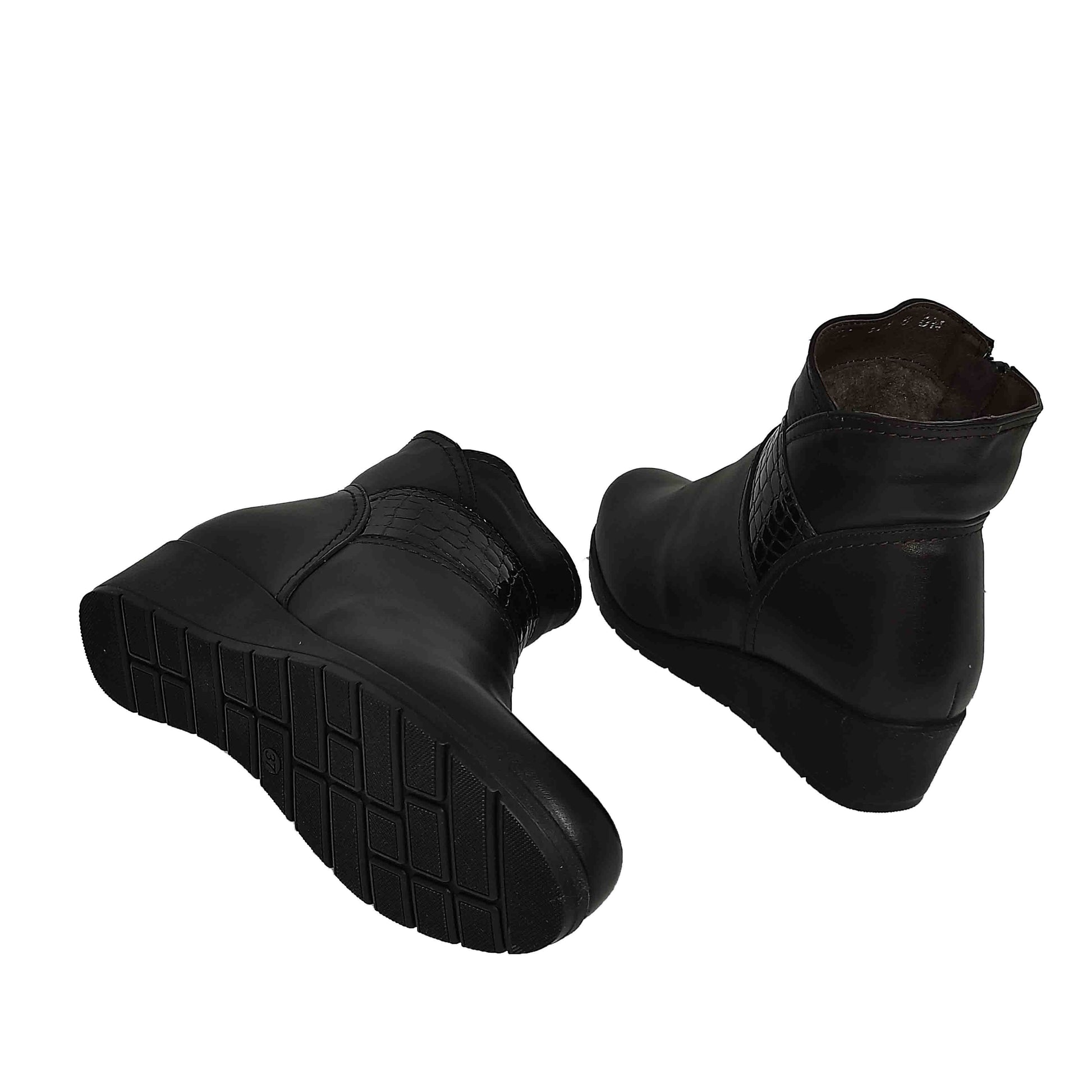 GHETE CASUAL DAMĂ BRAND ROMÂNESC I184N - totalpantofi