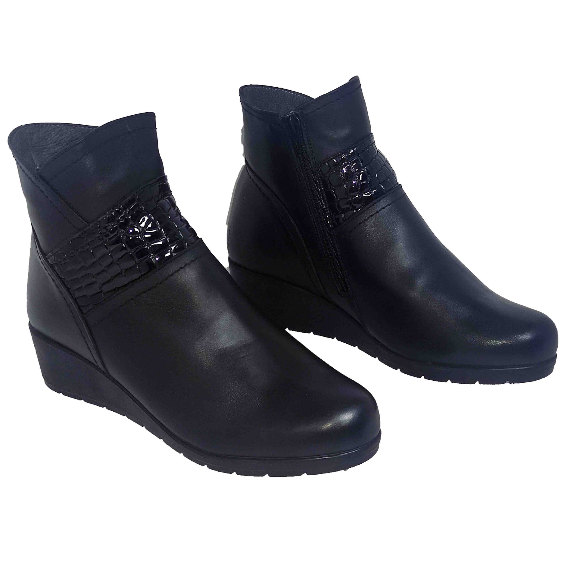 GHETE CASUAL DAMĂ BRAND ROMÂNESC I184N - totalpantofi