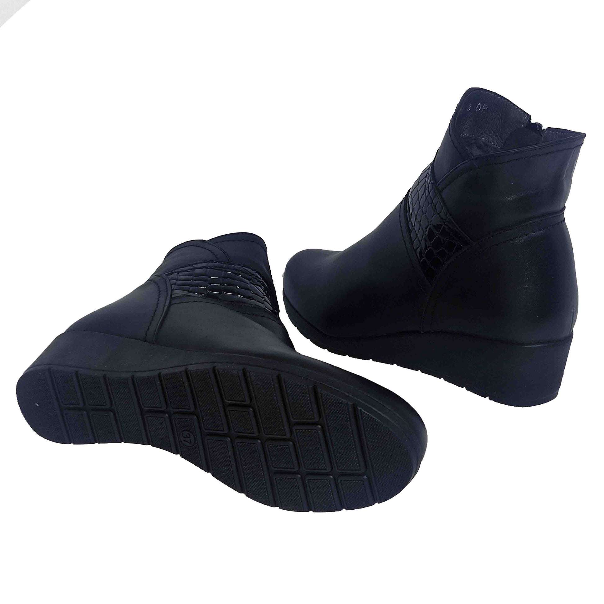 GHETE CASUAL DAMĂ BRAND ROMÂNESC I184N - totalpantofi