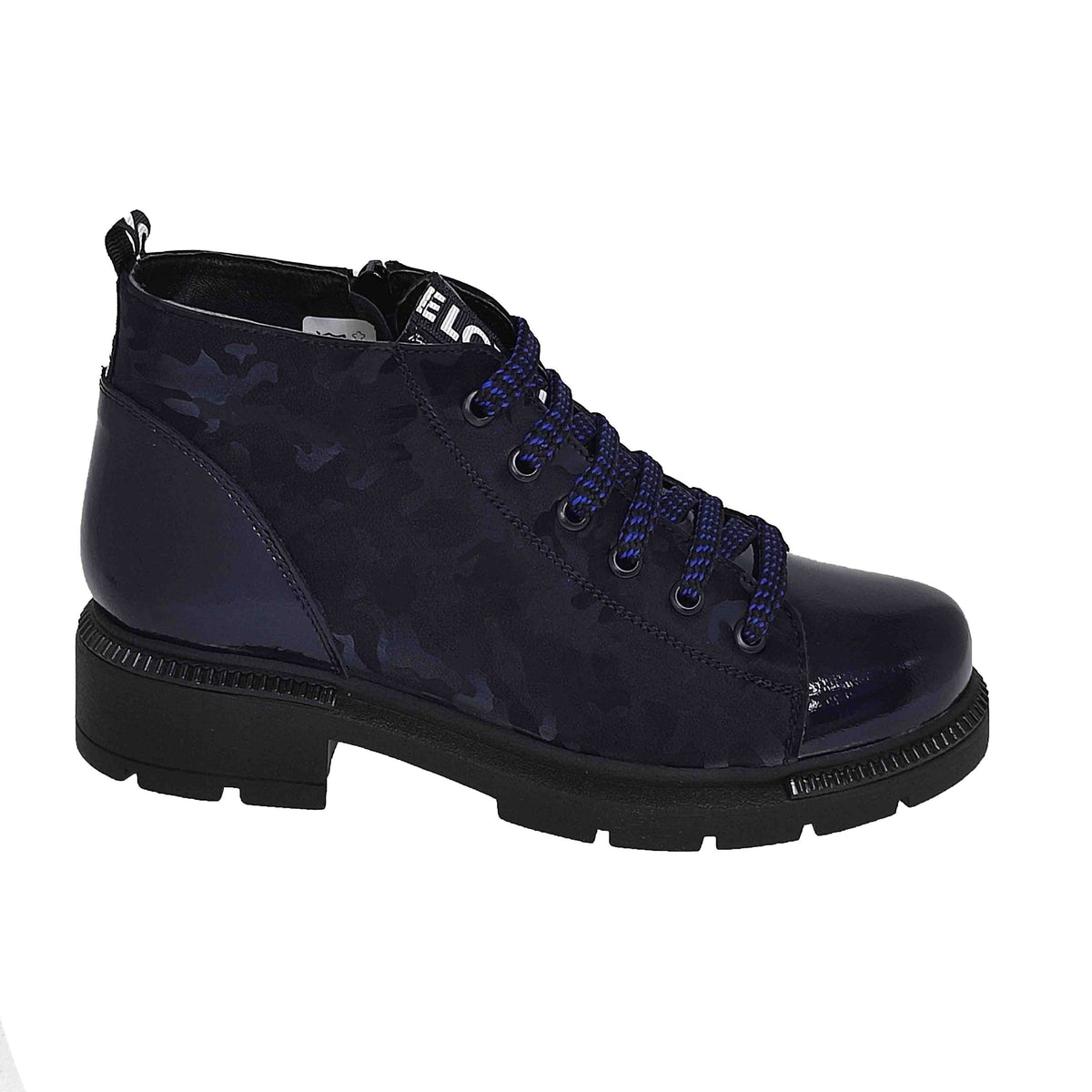 Ghete Casual Damă NICOLIS 157658 Negru – Piele Naturală – vedere 2