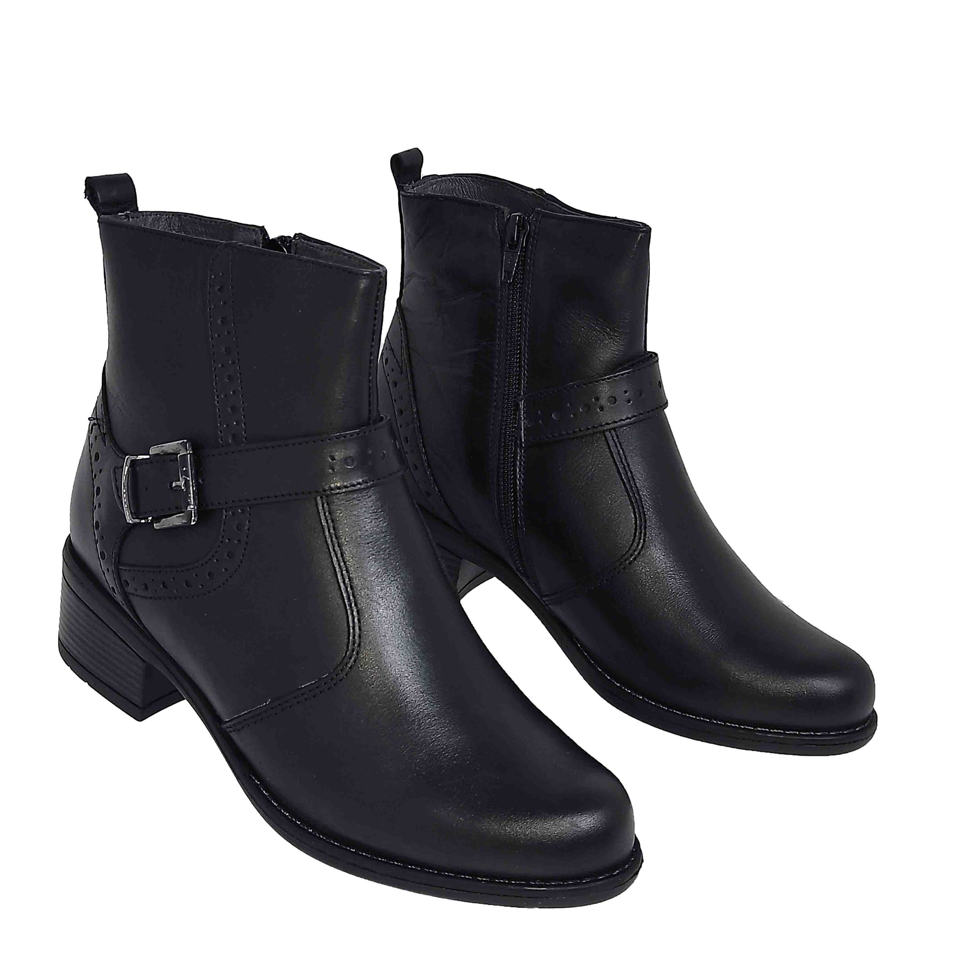 GHETE CASUAL DAMĂ BRAND ROMÂNESC I363N - totalpantofi