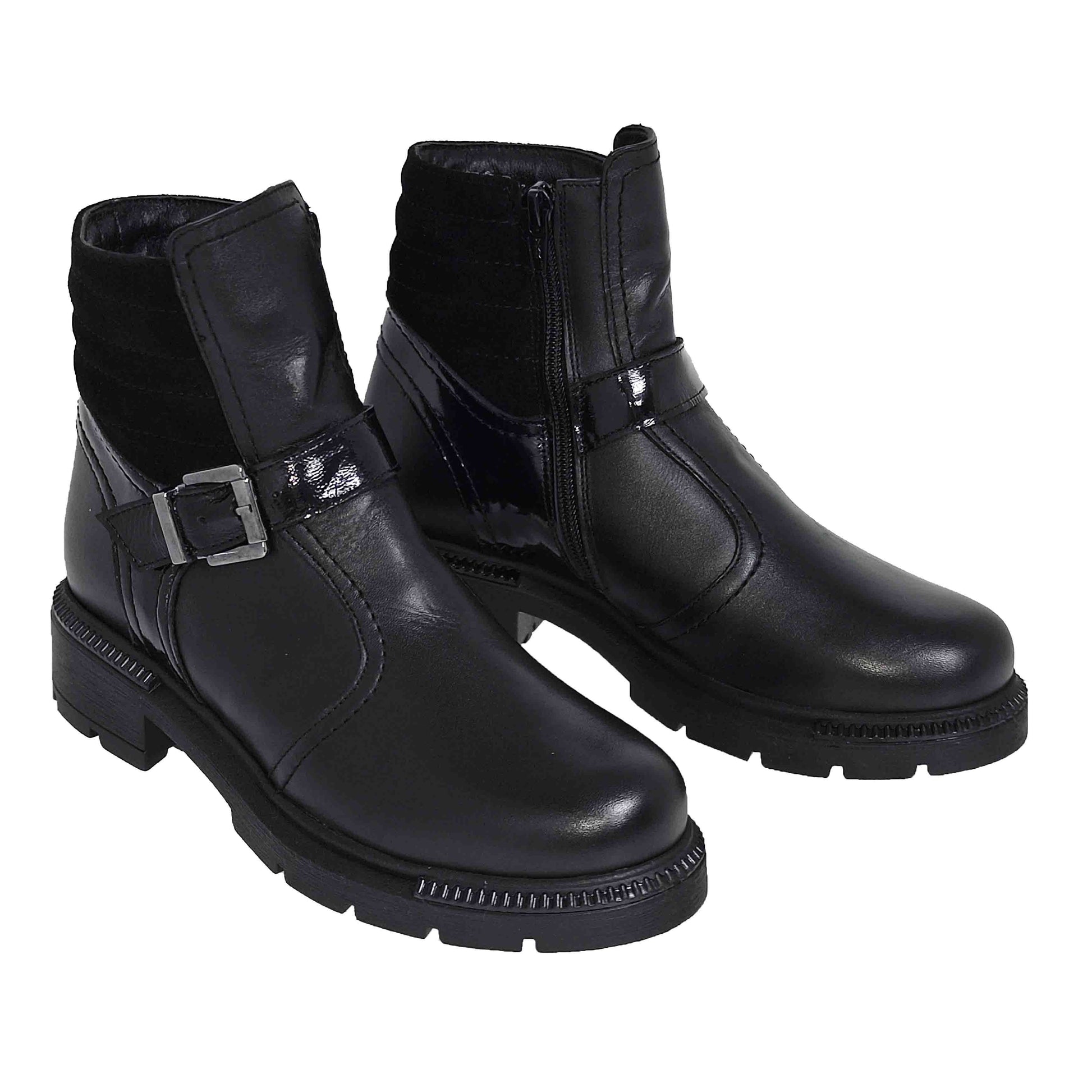 GHETE CASUAL DAMĂ BRAND ROMÂNESC I367N - totalpantofi