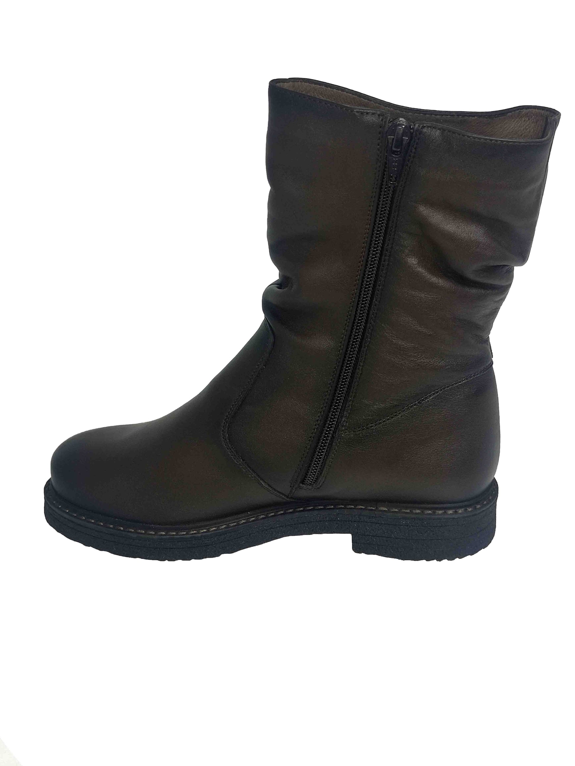 GHETE CASUAL DAMĂ BRAND ROMÂNESC I374N - totalpantofi