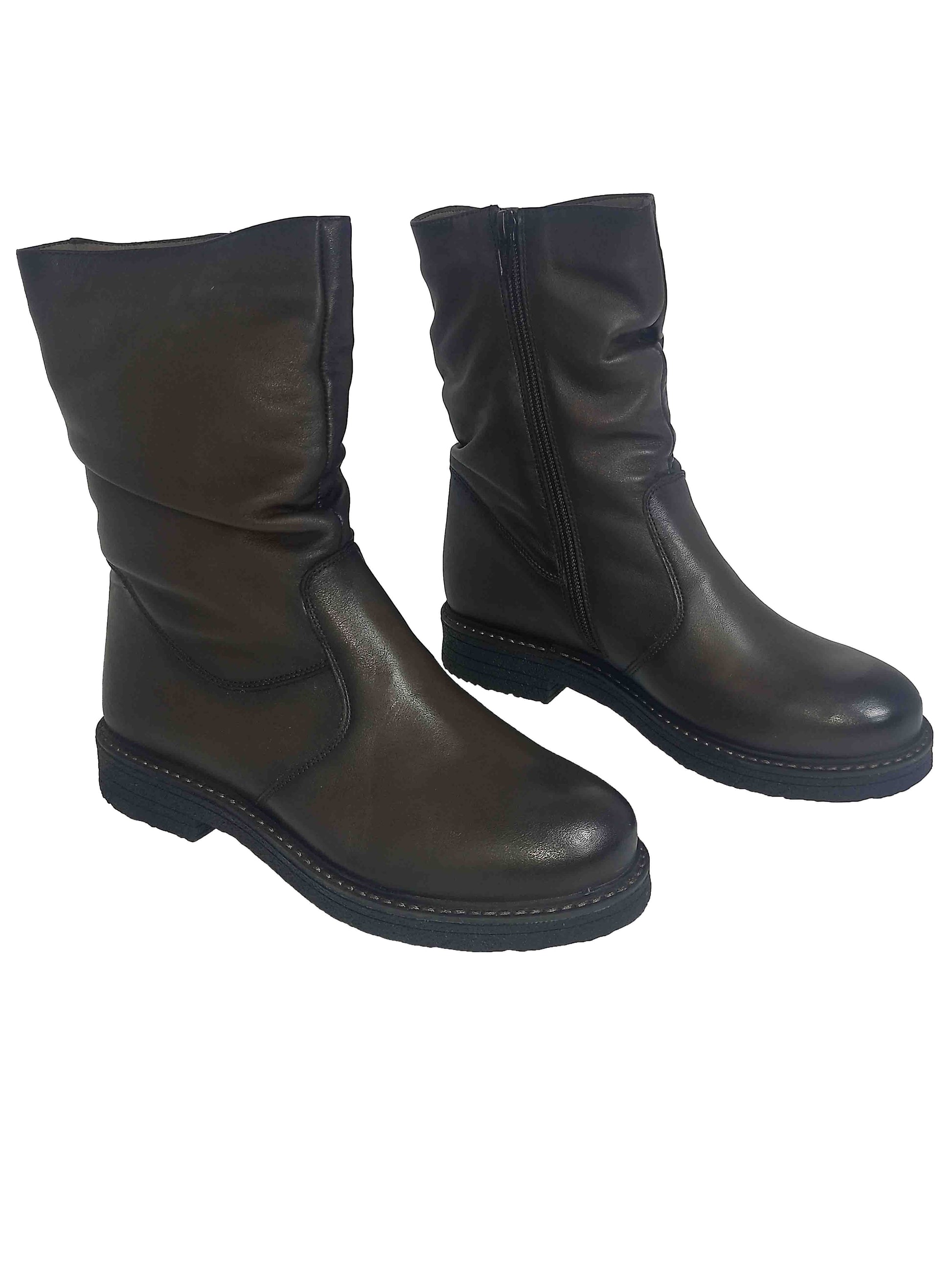 GHETE CASUAL DAMĂ BRAND ROMÂNESC I374N - totalpantofi