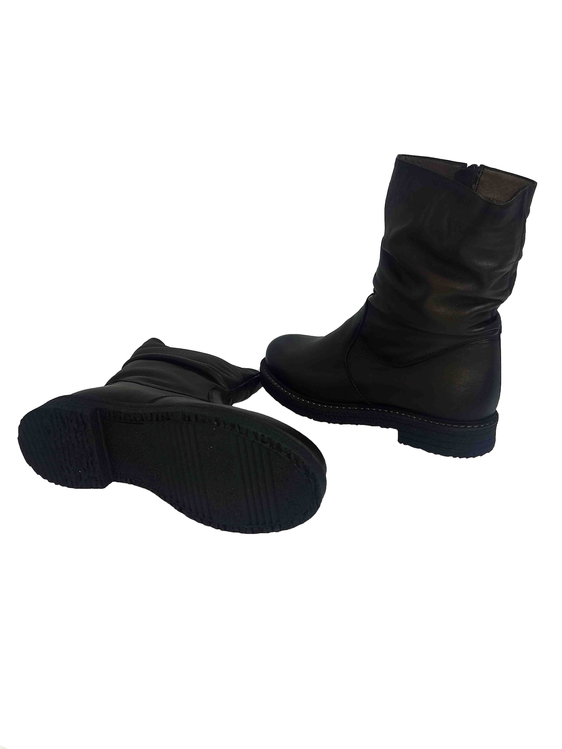 GHETE CASUAL DAMĂ BRAND ROMÂNESC I374N - totalpantofi