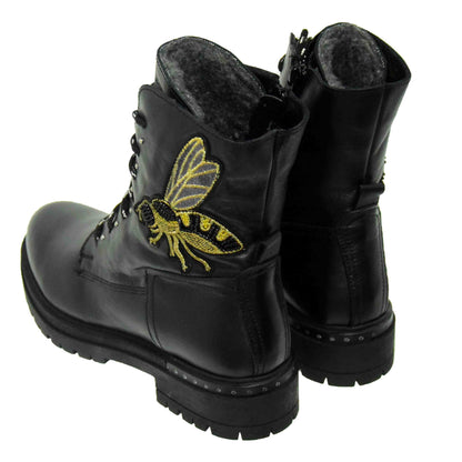 GHETE CASUAL DAMA BRAND ROMANESC I97G - totalpantofi
