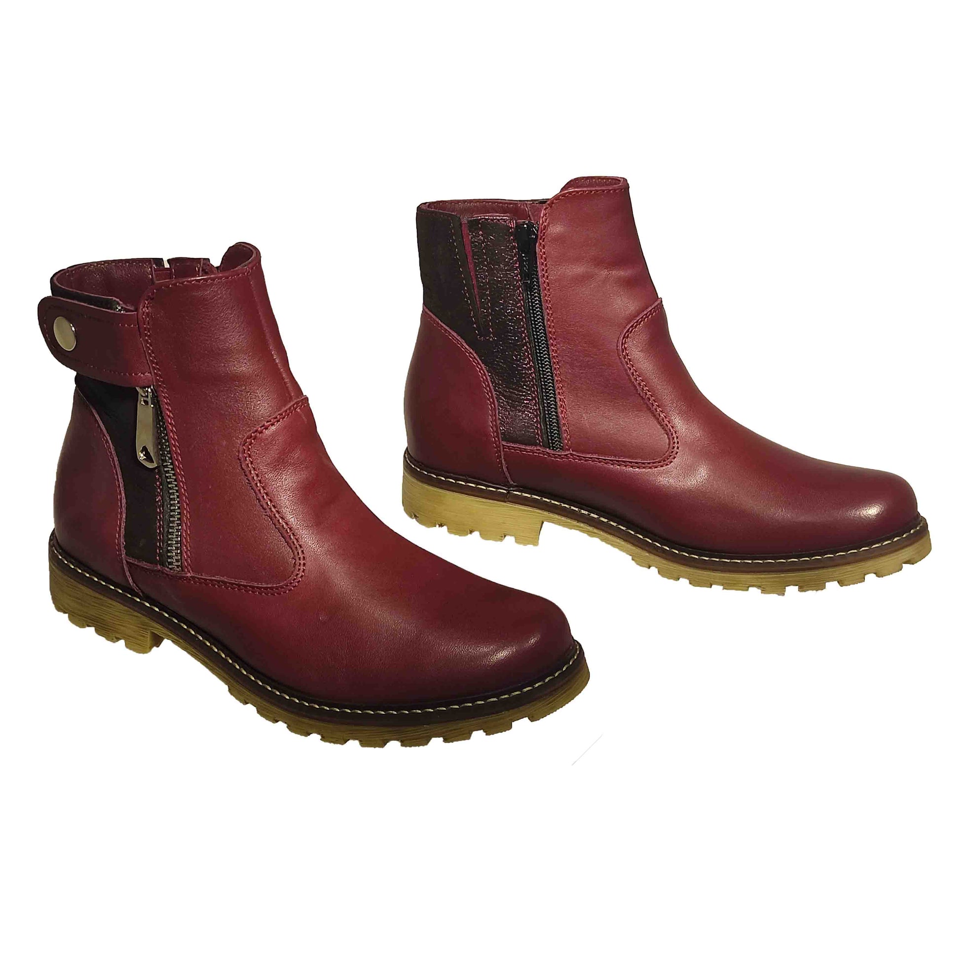 GHETE CASUAL DAMĂ BRAND ROMÂNESC R138P - totalpantofi
