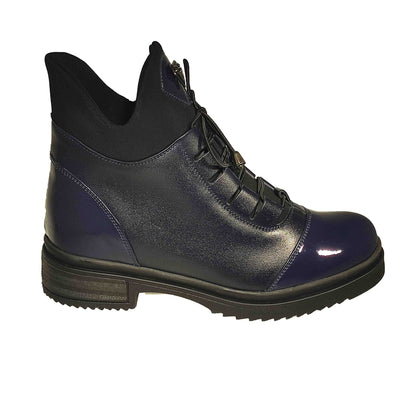 GHETE CASUAL DAMĂ BRAND ROMÂNESC S008O ALBASTRE - totalpantofi