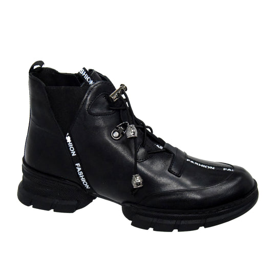 GHETE CASUAL DAMA DOGATI 5754-07 NEGRE