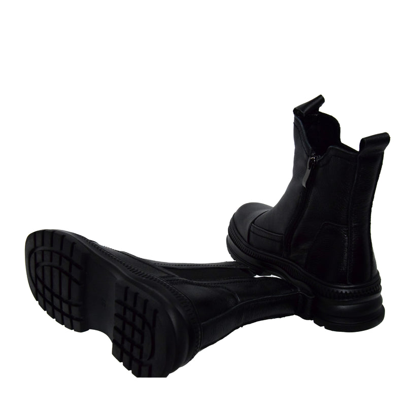 GHETE CASUAL DAMA FORAMZIONE D5590E NEGRE - imagine 5