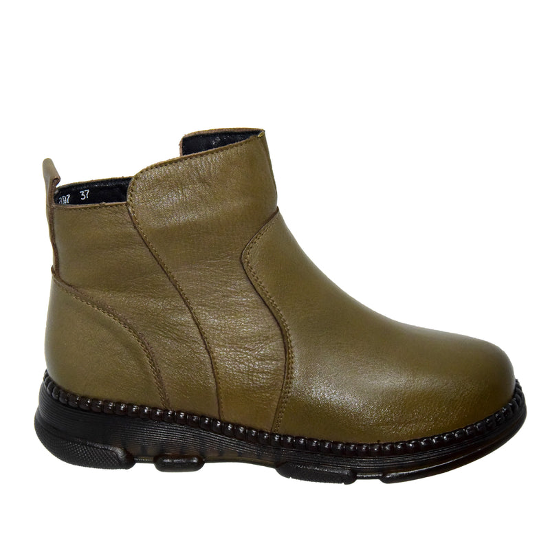 GHETE CASUAL DAMA FORMAZIONE 2007 KAKI - imagine 3